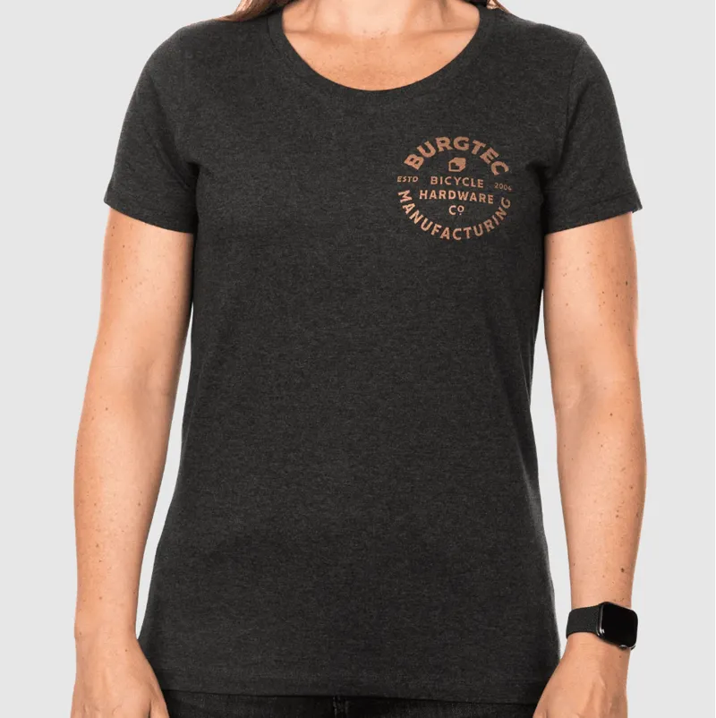 Burgtec - Womans Gold Stamp Short Sleeve T-shirt